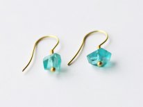 Earrings "Cristall d'apatito"