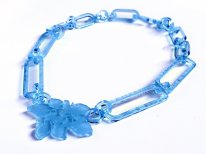 Necklace "Blue collier"