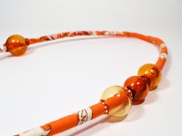 Necklace "INSIDE orange"