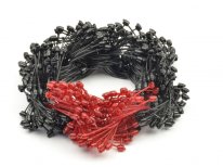 Bracelet "Black - Red"